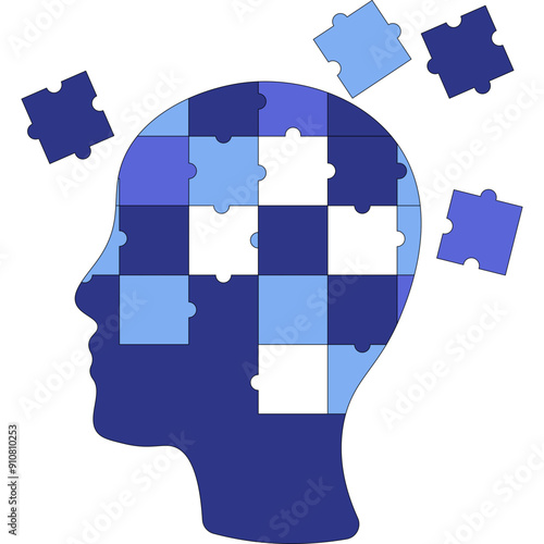 Alzeimer Desease Brain Puzzle