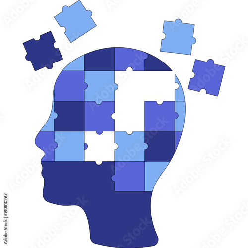 Alzeimer Desease Brain Puzzle