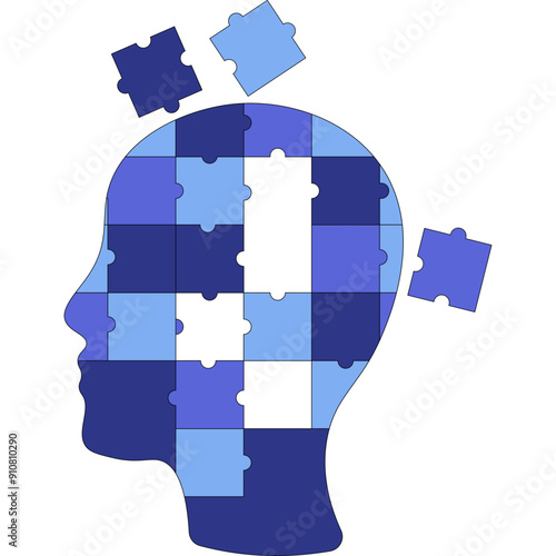 Alzeimer Desease Brain Puzzle