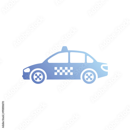 Taxi vector icon