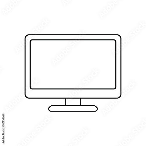 Tv vector icon