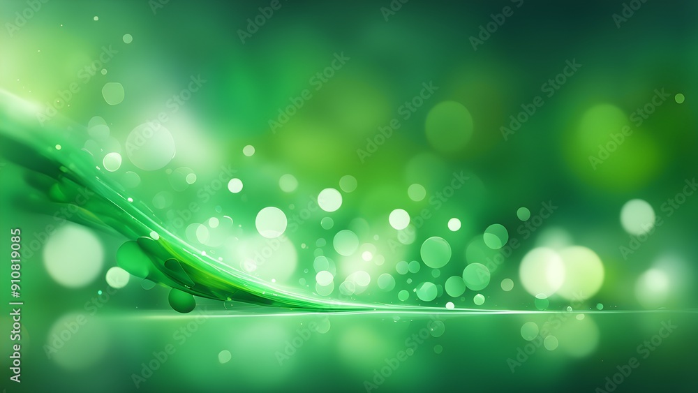 A green background with a green line and green circles A green background with a green line and green circles