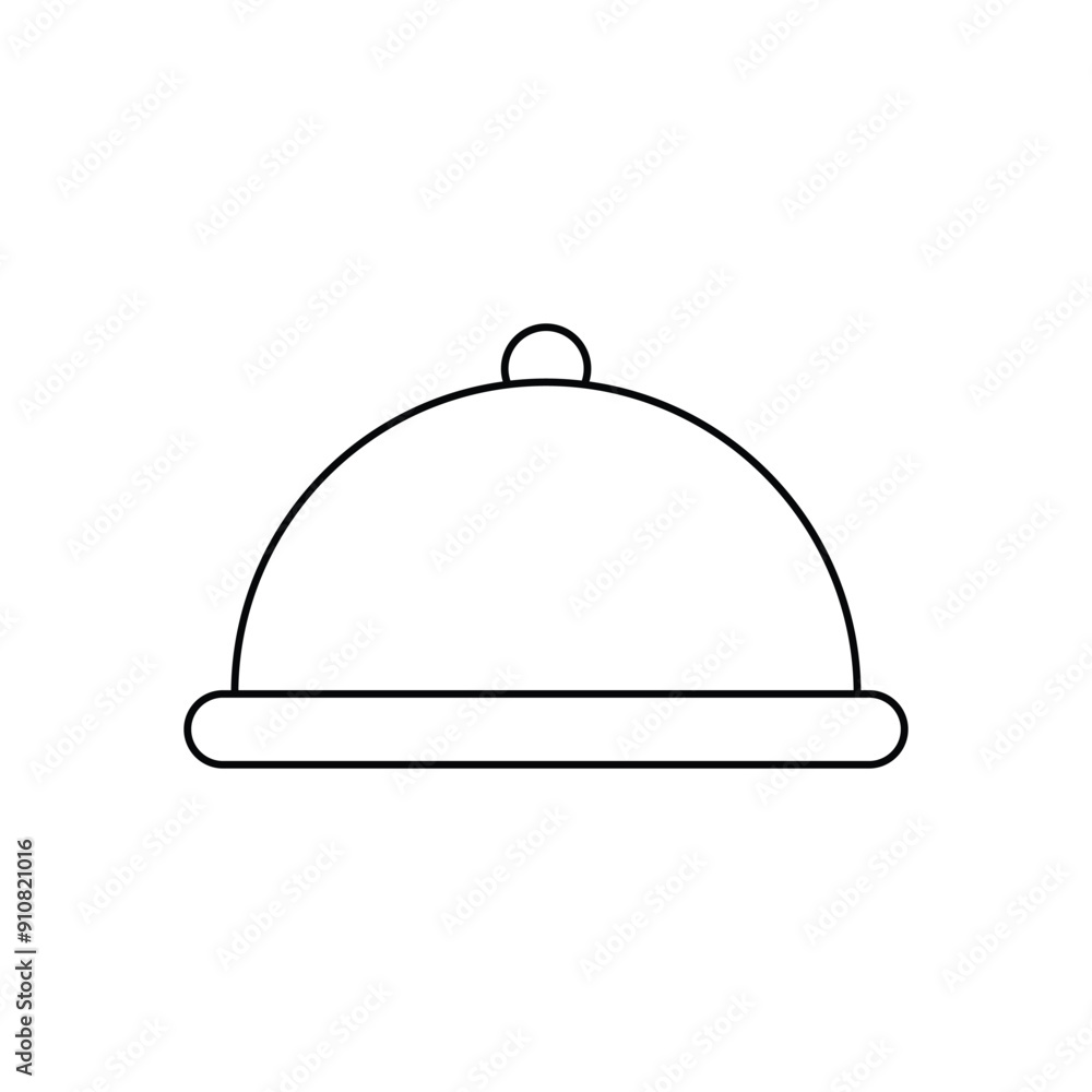 Food Tray vector icon Food Tray vector icon