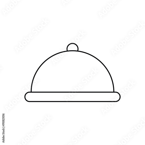 Food Tray vector icon