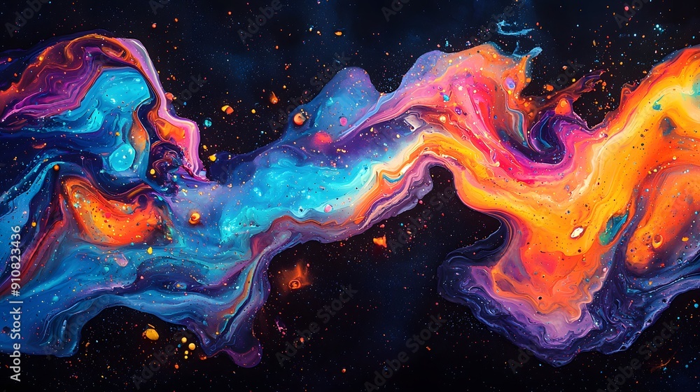 Iridescent Opalescent Neon glow in the dark ink Iridescent Opalescent Neon glow in the dark ink