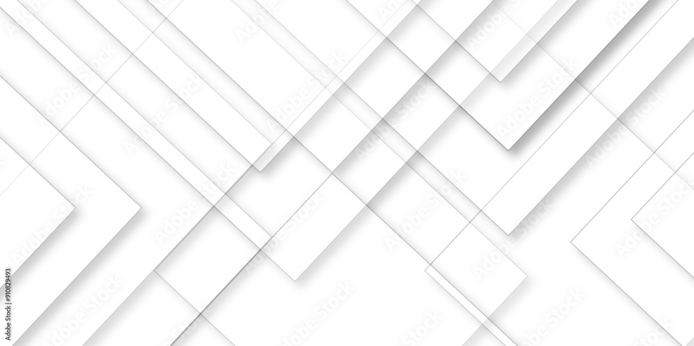Modern luxury pattern of geometric white and gray color background, Elegant abstract background with grey lines with shadow. white paper transparent material in triangle technology and square shape Modern luxury pattern of geometric white and gray color background, Elegant abstract background with grey lines with shadow. white paper transparent material in triangle technology and square shape