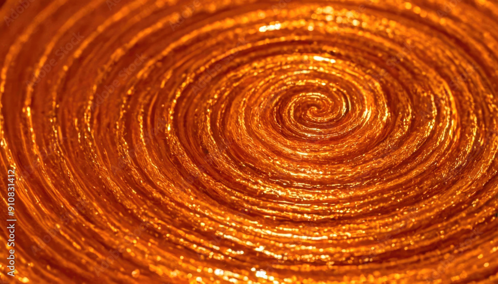 Abstract Orange Metallic Swirl Texture Abstract Orange Metallic Swirl Texture