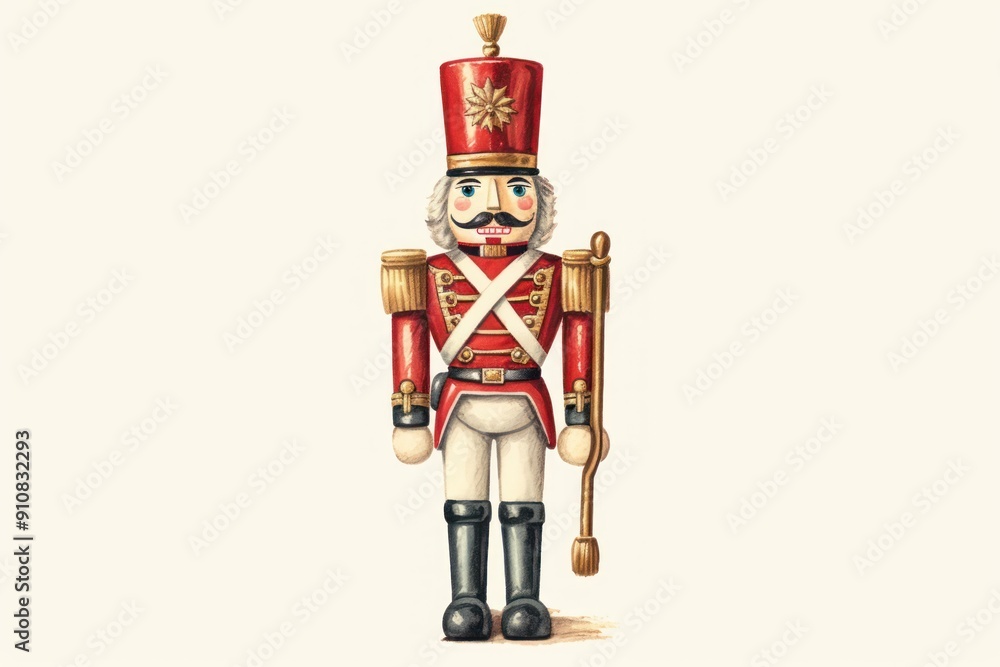 Christmas nutcracker soilder representation celebration creativity.