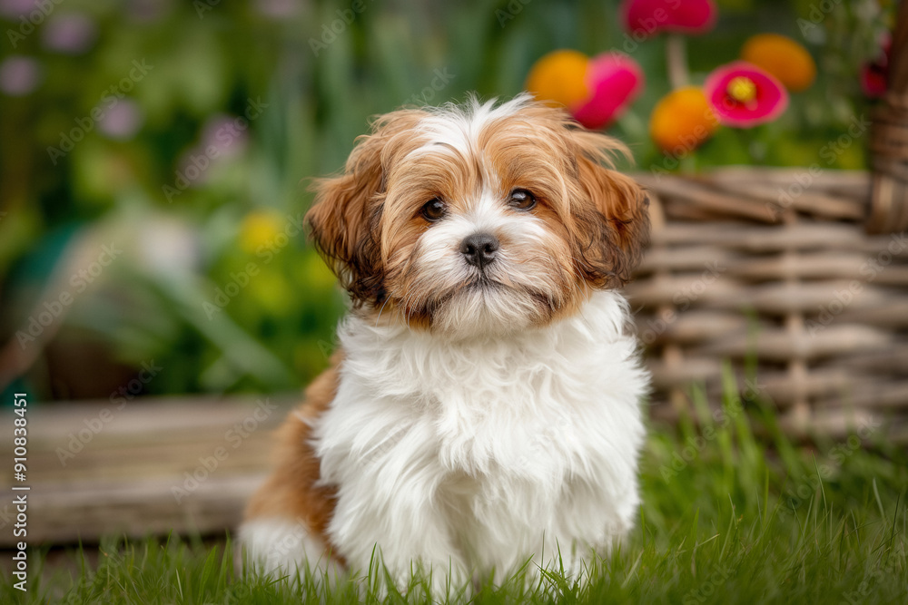 Lhasa apso puppy