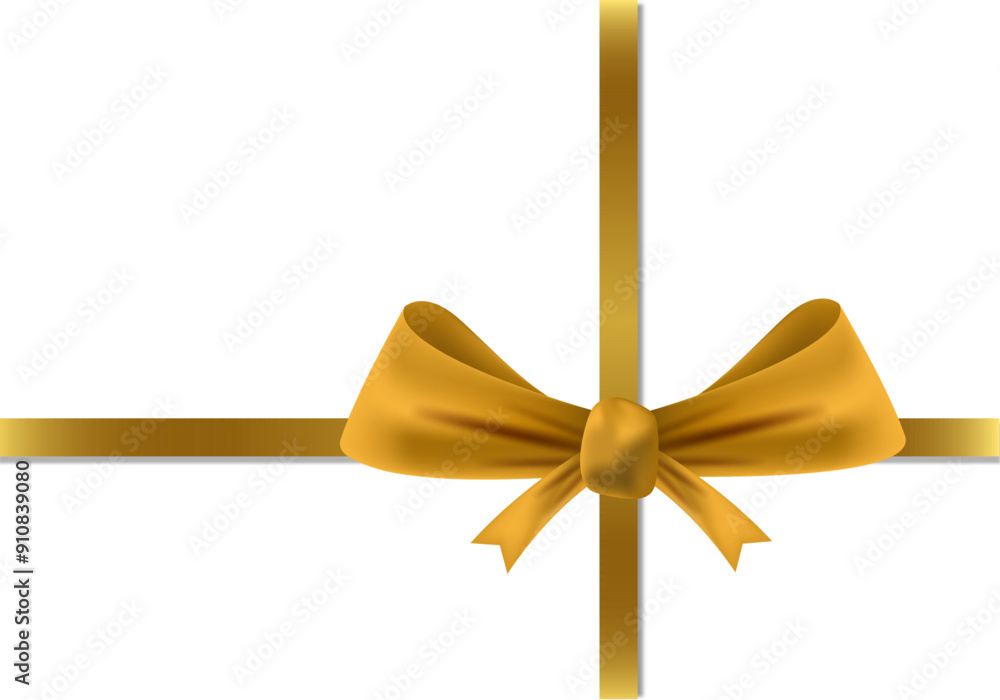 Golden ribbon for warping gift boxes in holidays or special occasion , vector illustration design. Golden ribbon for warping gift boxes in holidays or special occasion , vector illustration design.