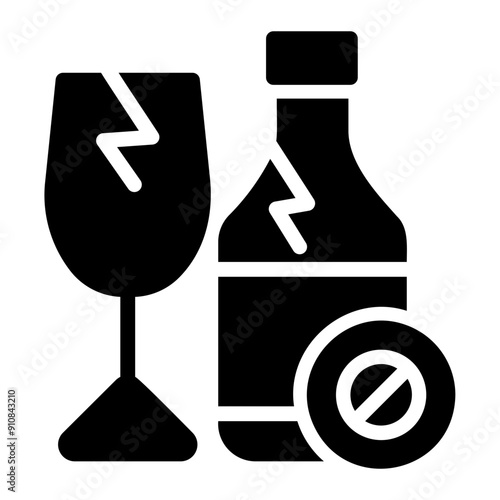 glass bottle