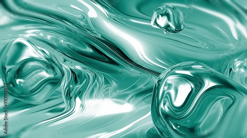 Abstract liquid background | 4K