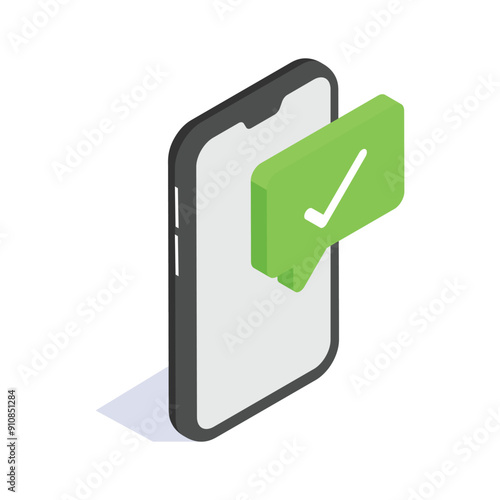Message received, message verification isometric vector design