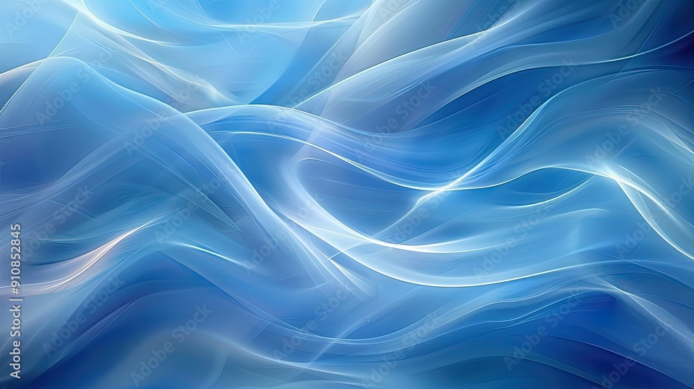 Obraz premium Abstract Background with Serene Smooth Lines