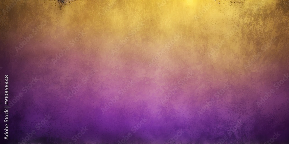 Obraz premium yellow to purple color gradient grungy metallic backgr background