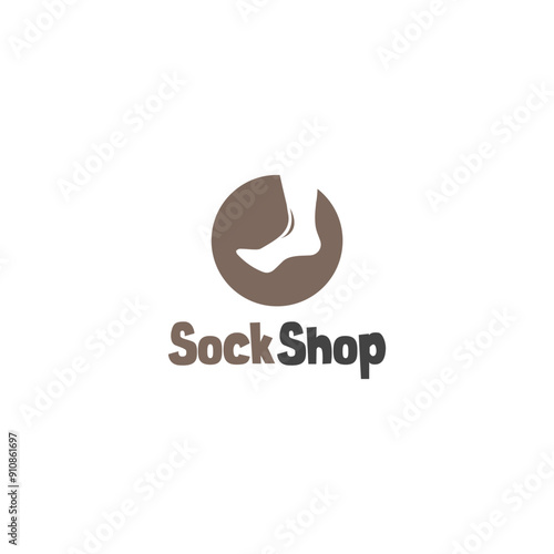 Sock Shop Logo Symbols Simple