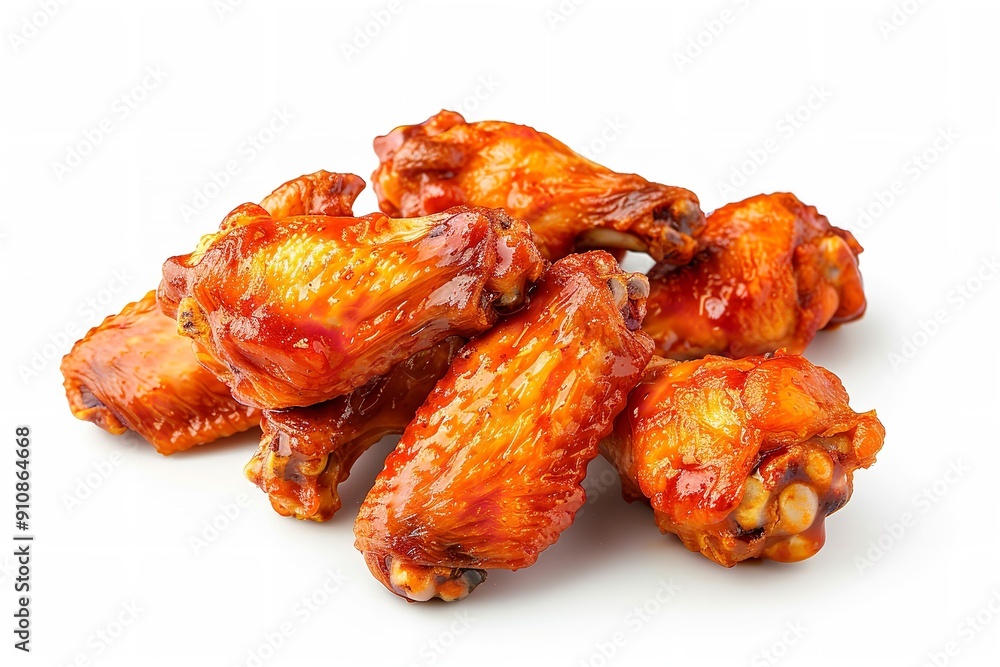 Buffalo chicken wings isolated Buffalo chicken wings isolated
