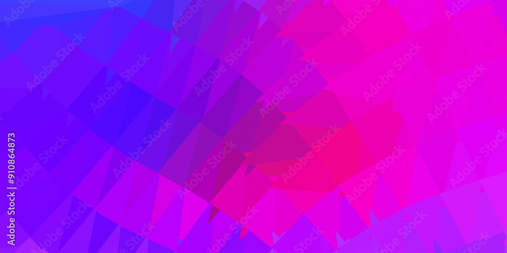 Light blue, red vector abstract triangle template. Light blue, red vector abstract triangle template.