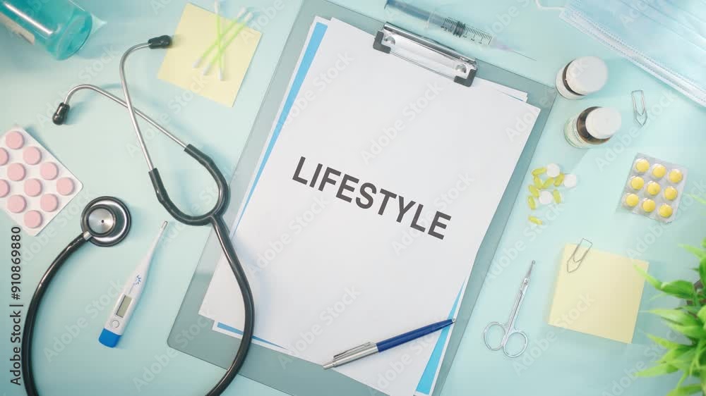 LIFESTYLE WRITTEN ON MEDICAL PAPER LIFESTYLE WRITTEN ON MEDICAL PAPER