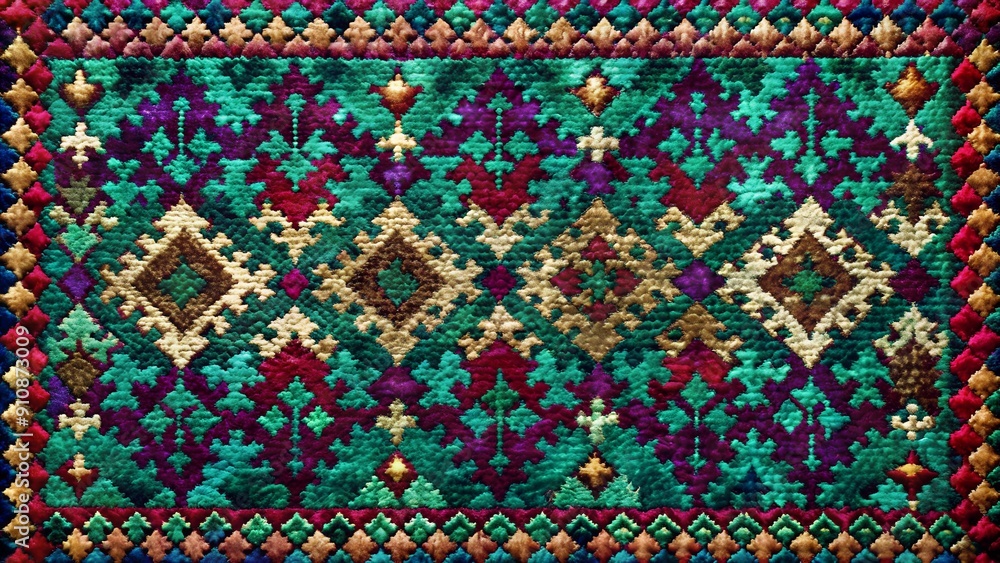 Opulent Houndstooth Velvet Tapestry: A Symphony of Jewel Tones Generative AI Opulent Houndstooth Velvet Tapestry: A Symphony of Jewel Tones Generative AI