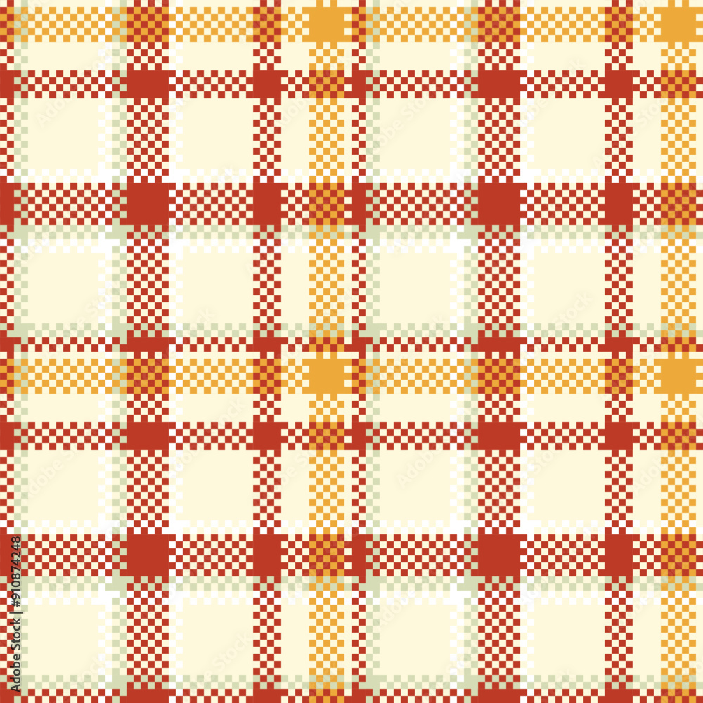 Tartan Seamless Pattern. Traditional Scottish Checkered Background. Template for Design Ornament. Seamless Fabric Texture. Tartan Seamless Pattern. Traditional Scottish Checkered Background. Template for Design Ornament. Seamless Fabric Texture.