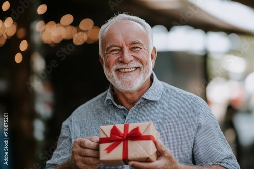 old man got a christmas present