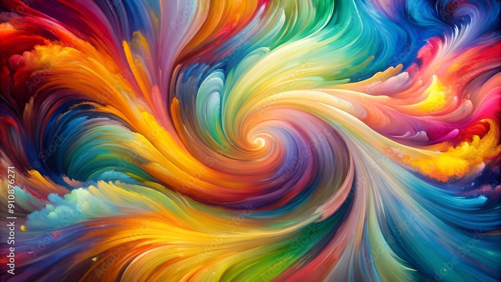 Abstract Expression of a Child's Joyful Imagination AI generated Abstract Expression of a Child's Joyful Imagination AI generated