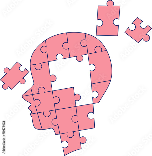 Alzeimer Desease Brain Puzzle