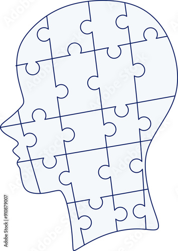 Alzeimer Desease Brain Puzzle