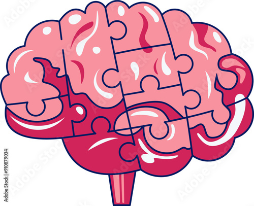 Alzeimer Desease Brain Puzzle