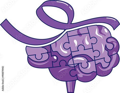 Alzeimer Desease Brain Puzzle