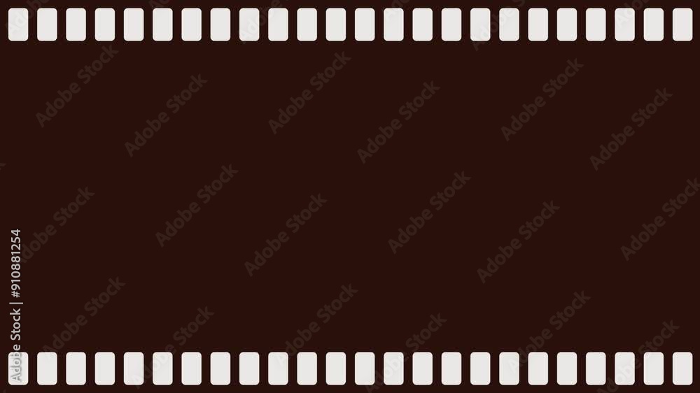 Thank You for Watching! Outro Animation with Simple Black Film Design ...