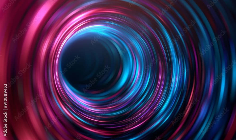 abstract swirling tunnel of neon blue and pink light, futuristic digital art, cyber technology, virtual reality background. abstract swirling tunnel of neon blue and pink light, futuristic digital art, cyber technology, virtual reality background.