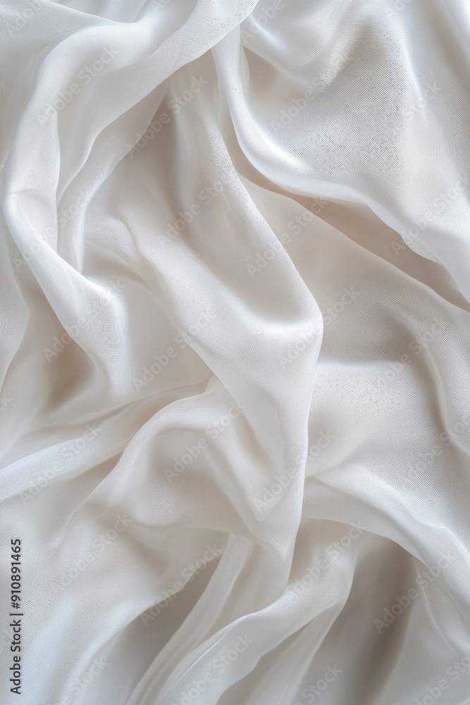 White Fabric Close Up White Fabric Close Up