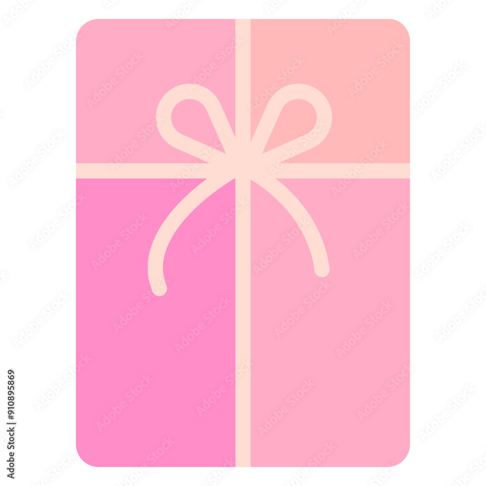 Gift Icon in Flat Style Gift Icon in Flat Style