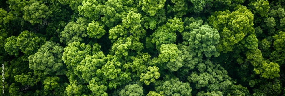 A breathtaking aerial view of a lush green forest canopy, showcasing the beauty and vibrancy of nature during the summer season. A breathtaking aerial view of a lush green forest canopy, showcasing the beauty and vibrancy of nature during the summer season.
