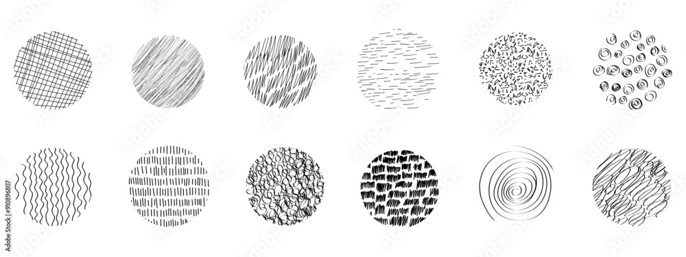 Textures set, collection hand drawn abstract monochrome brush marks. Doodle shapes spots, drops, curves and lines. Contemporary modern trendy Textures set, collection hand drawn abstract monochrome brush marks. Doodle shapes spots, drops, curves and lines. Contemporary modern trendy