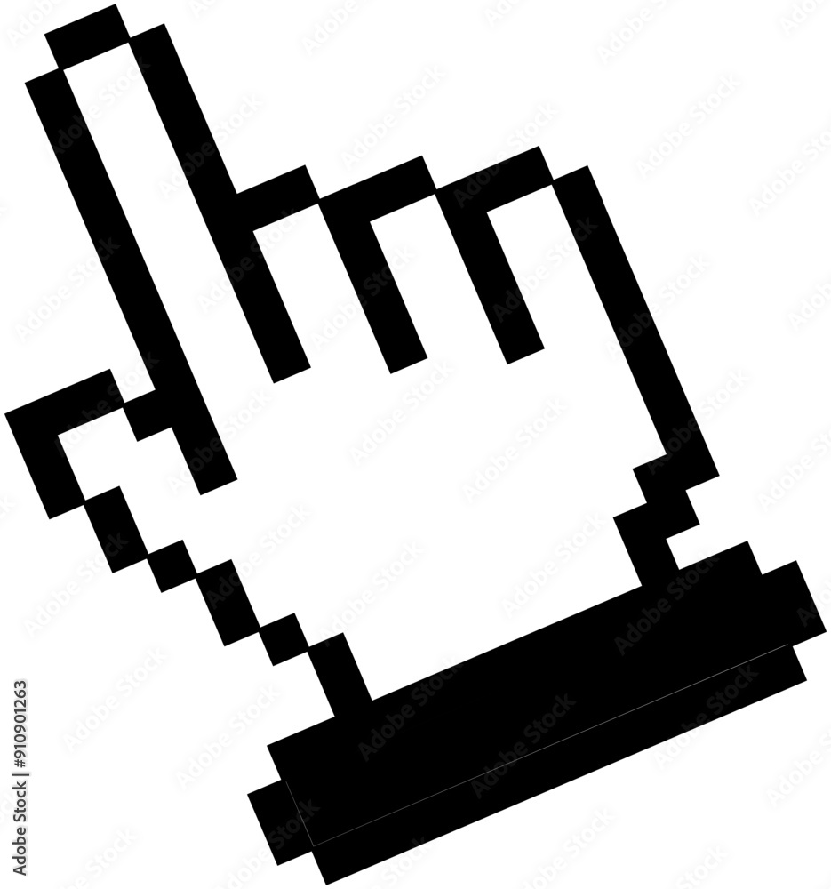 Click icon or Cursor pixel syle.Pixel Click icon. Mouse click cursor icon.Vector
Click icon or Cursor pixel syle.Pixel Click icon. Mouse click cursor icon.Vector