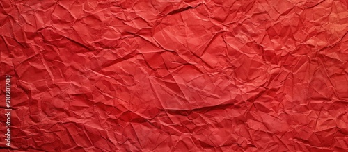 Wallpaper Mural Vibrant red paper texture or background with ample copy space image Torontodigital.ca
