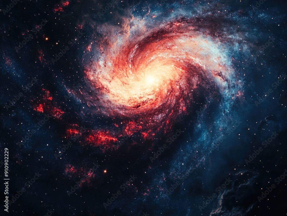 Spiral Galaxy Background Spiral Galaxy Background