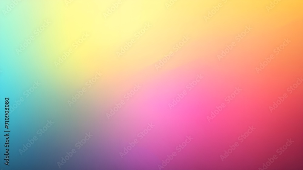 Obraz premium Vibrant Rainbow Gradient