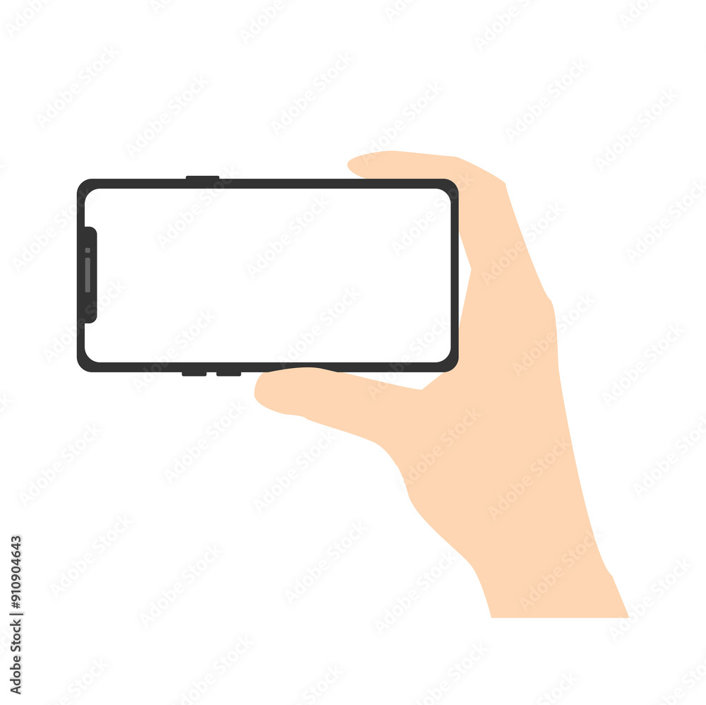 スマホを持つ手 スマホを持つ手