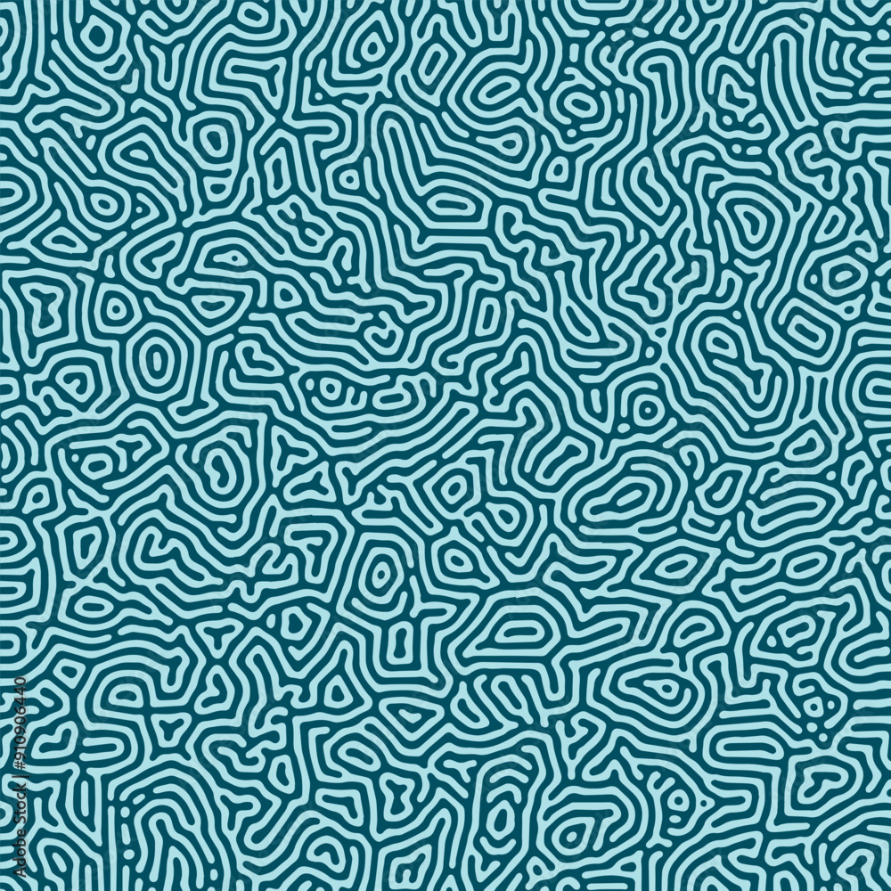Fototapeta premium ABSTRACT BLUE PASTEL COLORFUL TURING PATTERN ROUGH DESIGN REACTION DIFFUSION BACKGROUND VECTOR GOOD FOR WALLPAPER, COVER,POSTER 