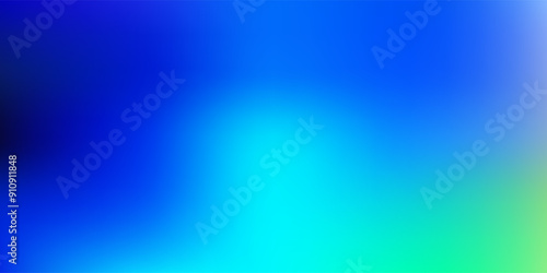 Light blue, green vector gradient blur pattern.