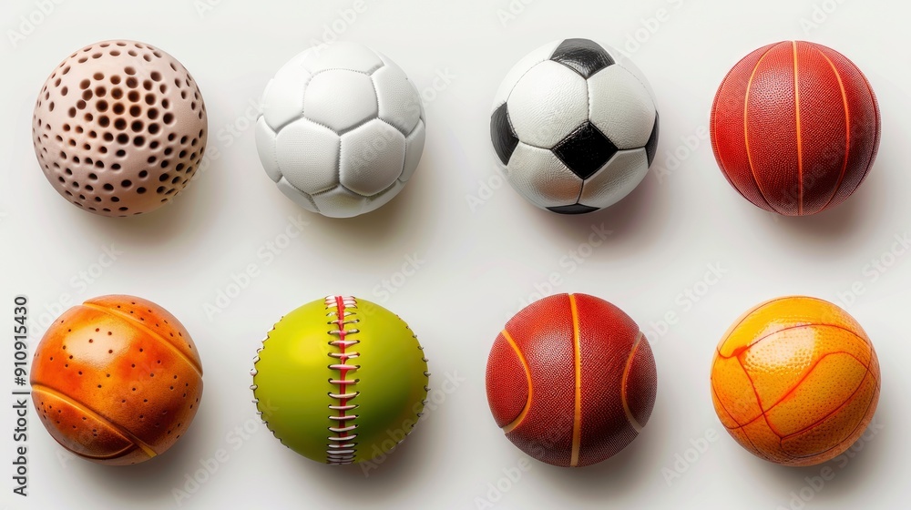 Balls Isolated On White, Showcasing A Variety Of Sports, Wallpaper Pictures, Background Hd Balls Isolated On White, Showcasing A Variety Of Sports, Wallpaper Pictures, Background Hd