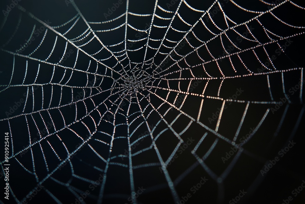 Obraz premium spider web halloween