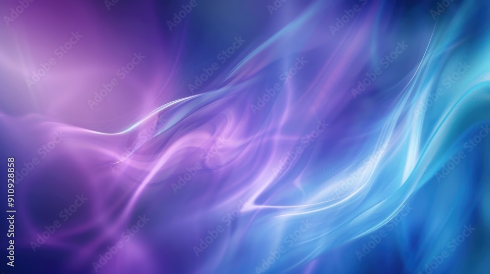 Abstract Purple and Blue Swirls Abstract Purple and Blue Swirls