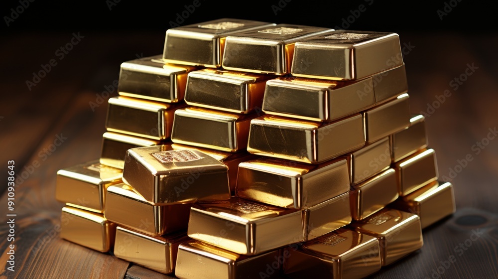 Golden treasures in various forms and settings.