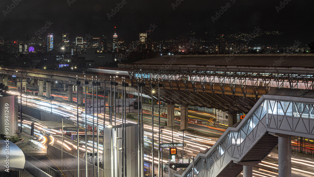 Ciudad de México de noche 