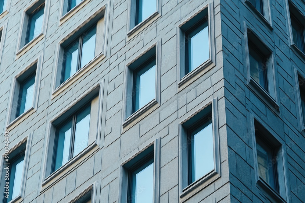 Skyscraper Building with Many Windows Skyscraper Building with Many Windows